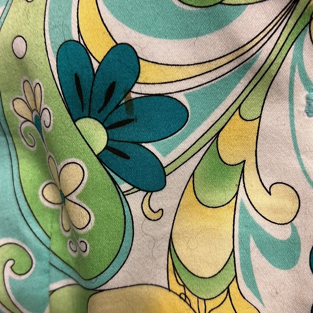 Chadwick’s Bohemian bright print lined short waisted Blazer**NEEDS 2B DRYCLEANED - Picture 6 of 8